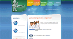 Desktop Screenshot of e-gamsat.com